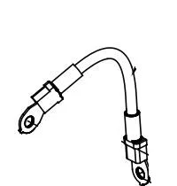 05030 – MEYER PROD Snow Plow Motor Power Cable, For Meyer Utility Plows 9 Inch Length